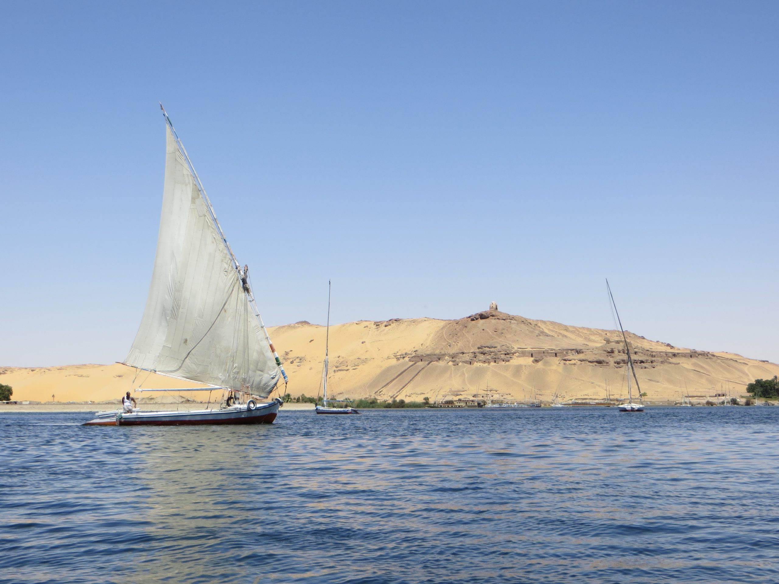 Navegando por el Nilo, Egipto