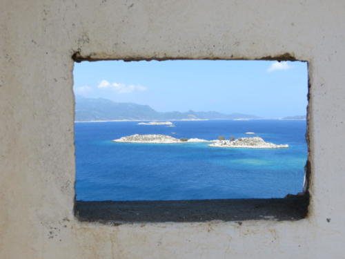 View from Kastellorizo Castle