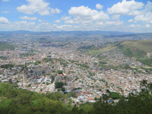 Vista de Tegucigalpa desde el Cerro Picacho