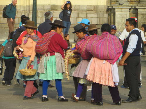 Mujeres indígenas, Lima