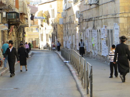 Mea She'arim, barrio judío ultraortodoxo, Jerusalén