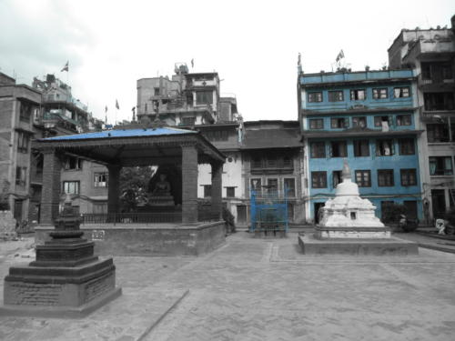 One of Patan's Courtyards