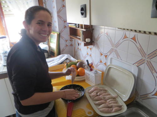 Cocinando en Garrucha
