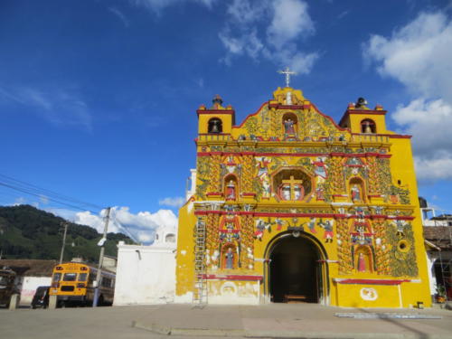 Iglesia en San Andrés Xecul