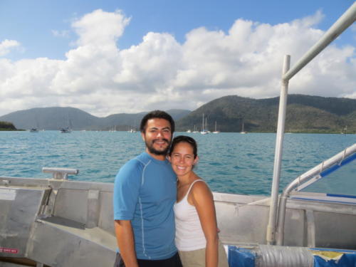 On Our Way to the Whitsunday Islands