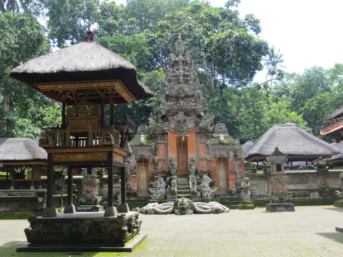 Pura Dalem Agung Temple in The Sacred Monkey Forest Sanctuary, Ubud