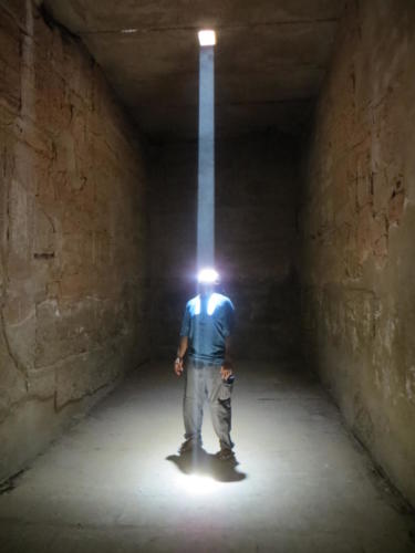 Viendo la luz en el Templo de Karnak, Luxor