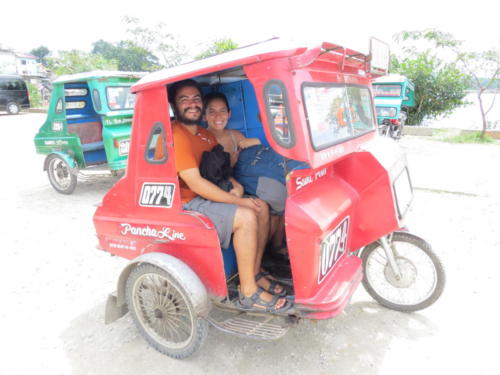 Triciclo en Bohol