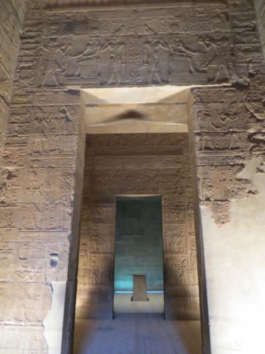 Hallway of Philae Temple, Aswan