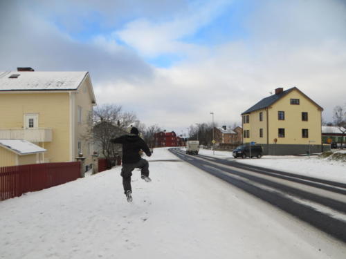 Felices por la nieve, Kiruna