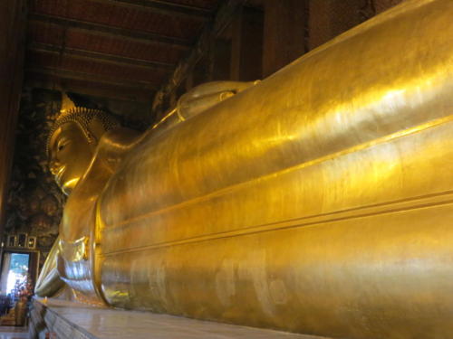 Buda acostado en Wat Pho, Bangkok