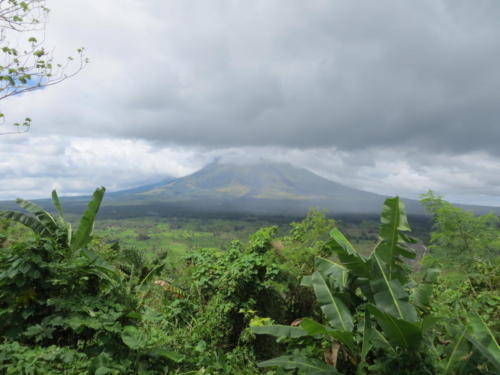 Part of Mt. Mayon, Legaspi