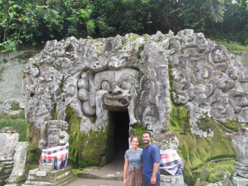 Cueva de elefante en Goa Gajah