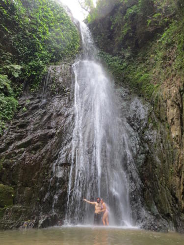 Waterfall Near Binsar Valley River Camp, Mangalatha