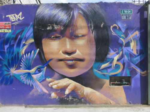 Arte callejero, Quito