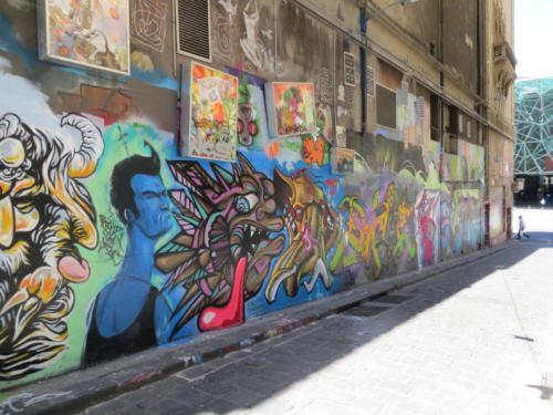 Arte callejero en Melbourne