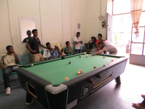 Playing Billiards With the Locals, Gondar