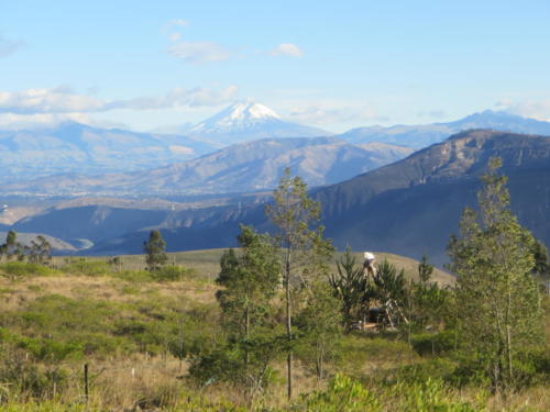 View of the Volcanoes from Malchingui