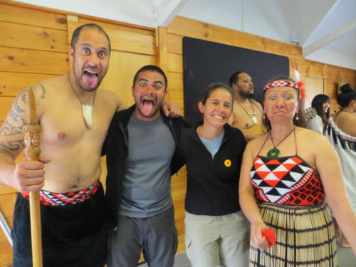 Gisela y los maoríes