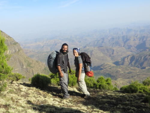Trekking in the Simien Mountains National Park
