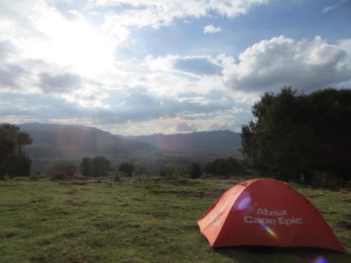 Camping in the Bale Mountains National Park