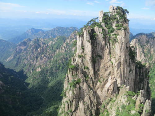 Formaciones rocosas en las Montañas de Huangshan