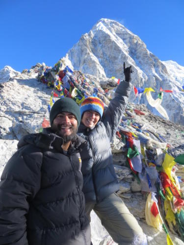 Made it to Kala Patthar Summit - 5550m, 18209ft - Everest Base Camp Trek