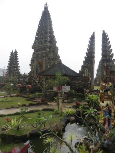 View of Pura Ulun Danu Batur Temple