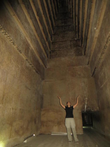 Inside Dahshour Pyramid, Cairo