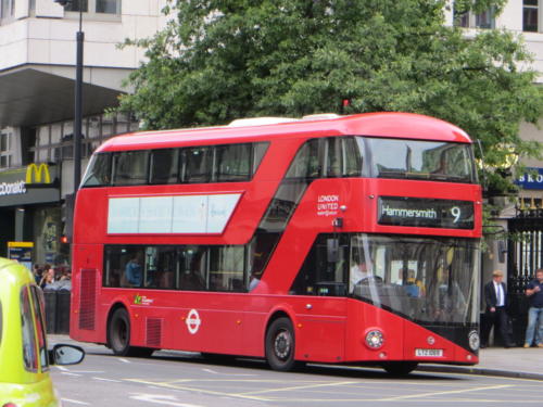 Bus de dos pisos, Londres
