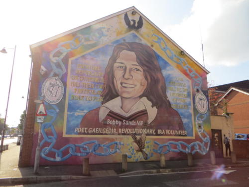 Mural pro-irlandés, Belfast Occidental 