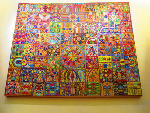Huichol Art in Museo Zacatecano, Zacatecas