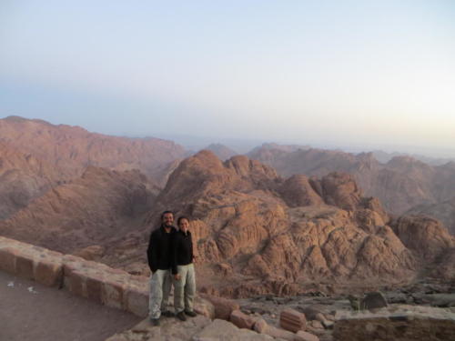 On Top of Mt Sinai