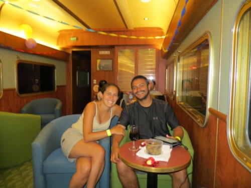 New Year's 2013 on The Ghan