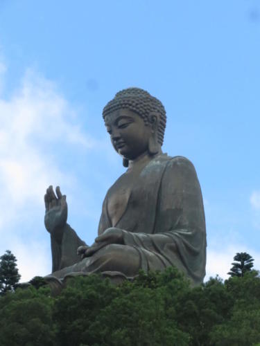 Big Buddha at the Po Lin Monastery
