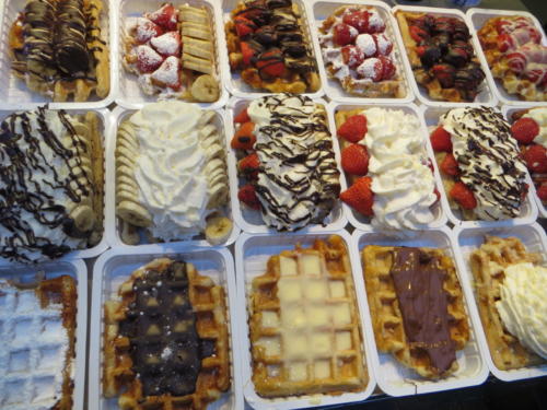 So Many Waffles to Choose From, Brussels