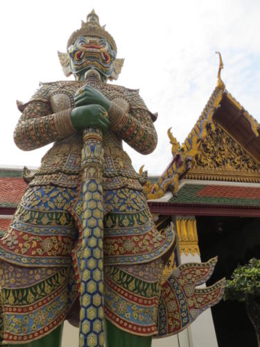Estatua en Wat Phra Kaew, Bangkok