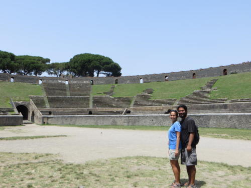 Coliseo romano, Pompeya
