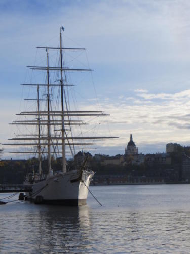 Ship in Stockholm's Bay