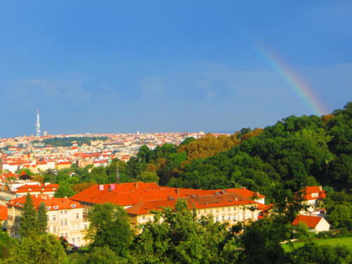 Arcoíris en Praga