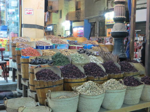 Spices in Aswan Souq Market