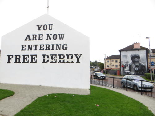 Mural pro-irlandés, Derry