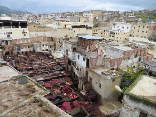 Leather Tanneries, Fez